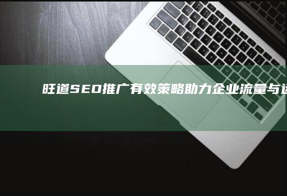 旺道SEO推广：有效策略助力企业流量与运营效益双提升